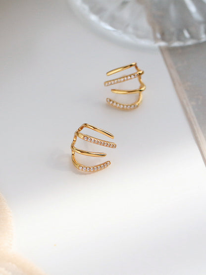 Claw Stud Earrings