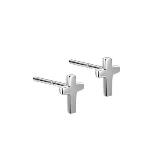 Cross Studs (Pair)