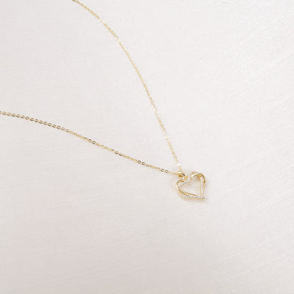 Overlap Heart Necklace