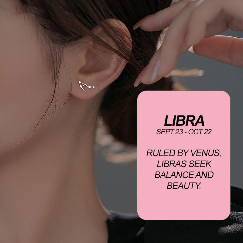 Libra Stud (Pair)