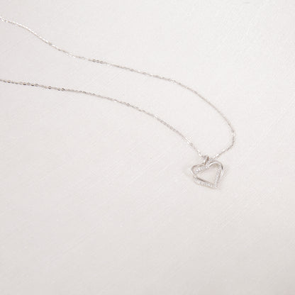 Overlap Heart Necklace