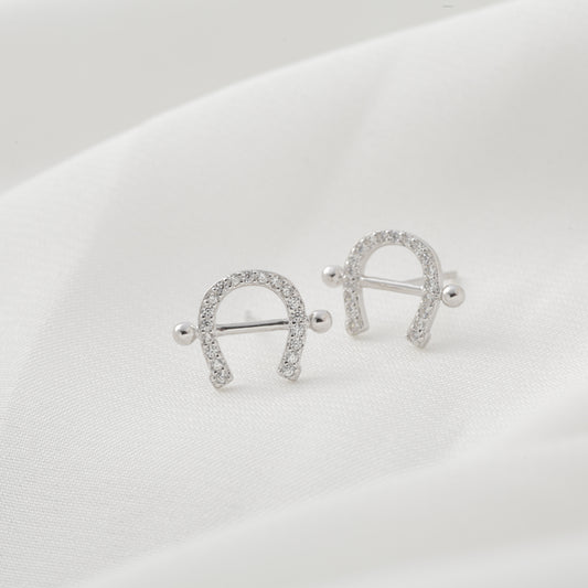 Horseshoe Stud Earring (Pair)